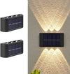 Wall-Light Lampade da Parete Solari Moderne per Esterni- Set da 2