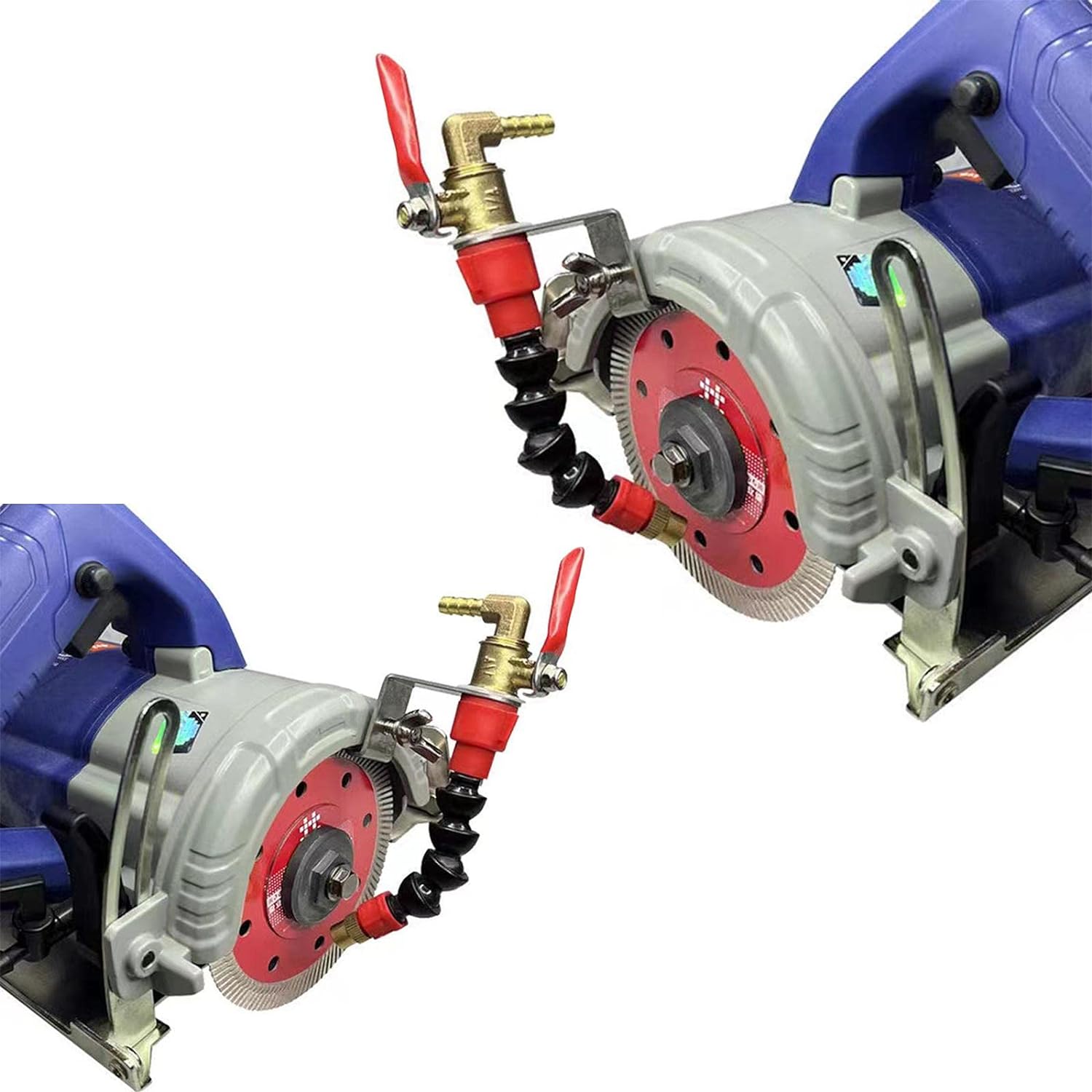 Spruzzatore Acqua Per Rimozione Polvere | Ugello Refrigerazione Per Tagliatrici | Kit Con Tubo 5m - Foto 7