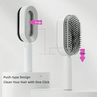 Cuscino d'Aria 3D -spazzola Auto-Pulente per una Cura dei Capelli Rivoluzionaria