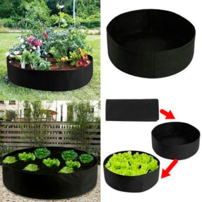 Mini Garden - Set 2 vasi in tessuto