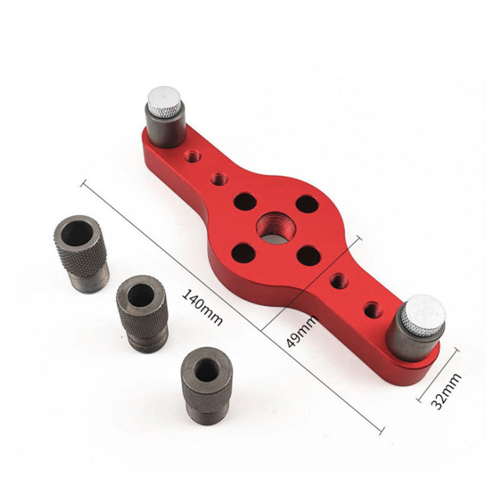 Professionale Del Legno Spine Set Woods Hole Drilling Guida Fai Da Te  Strumenti Legno Spinatura Foro Guida Da 48,52 €