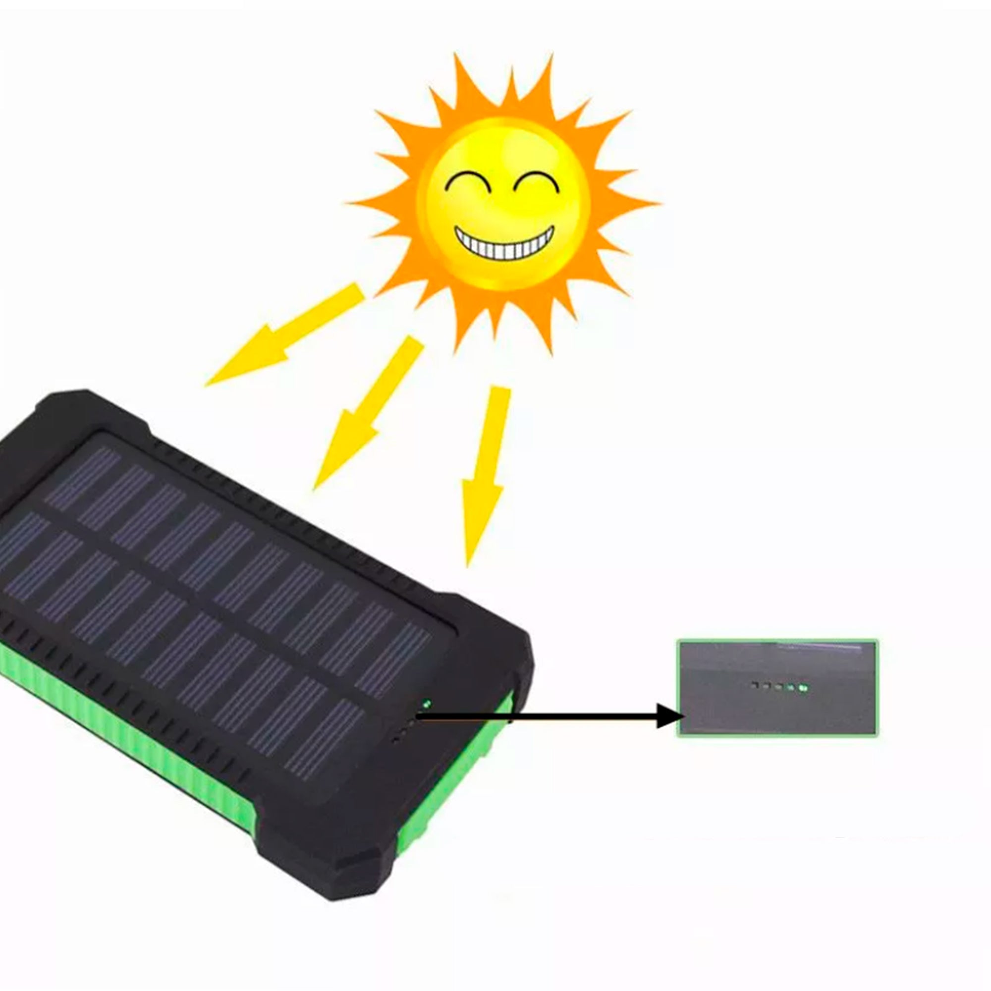 Solar Power Bank - BRICO EXPRESS