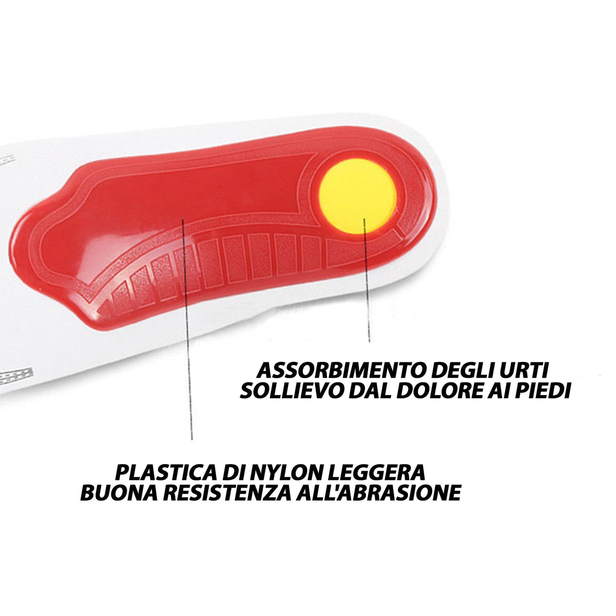 Allenatore Per Piedi E Polpacci, Supporto Per Arco Plantare, Dimensioni 15x16 Cm, Imbottitura In EVA, Per Stretching E Flessibilità