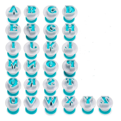 Alfabeto magico - Set da 26 stampi decorativi