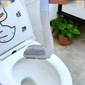 Golf Brusher - Spazzola pulisci  WC salvaspazio