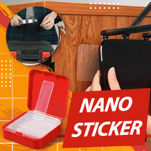 Nano Sticker - 120 pz Pad bi-adesivi